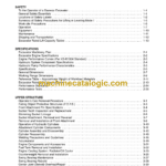 Doosan Solar 330LC-3 Excavator Shop Manual