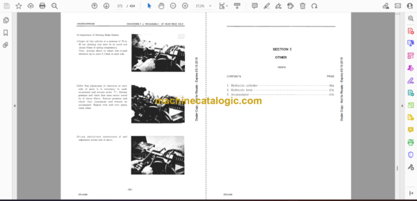 Doosan DH200W Wheeled Excavator Shop Manual - Image 2