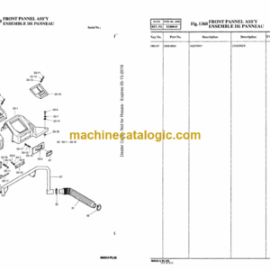 Doosan M400-3 Wheel Loader Parts Manual