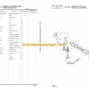 Doosan M250-V Wheel Loader Parts Manual (Serial Number 2001 to 3000)