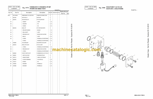 Doosan M250-V Wheel Loader Parts Manual (Serial Number 2001 to 3000) - Image 2