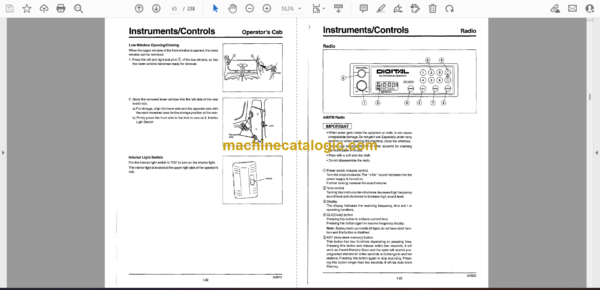 Sumitomo SH120-3, SH160-3, SH200-3, SH240-3, SH290-3 Hydraulic Excavator Operators Manual (WDL2021-2W) - Image 4