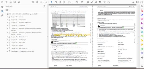 Doosan DA40 Articulated Dump Truck Shop Manual (T2, T4i, Stage 3B 8X0502 and Up) - Image 2