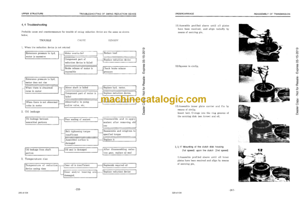 Doosan DH200W Wheeled Excavator Shop Manual - Image 3