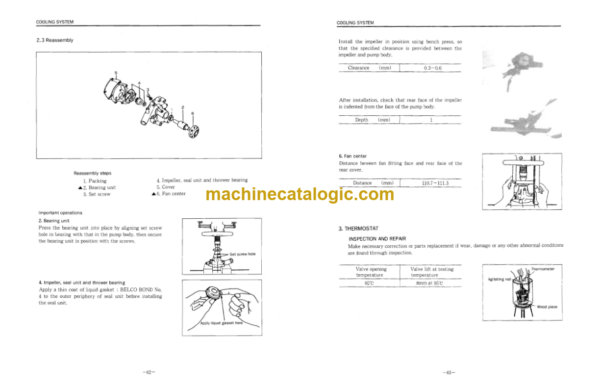 Daewoo DH50 Excavator Shop Manual (2023-7061) - Image 3