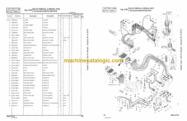 Doosan M400-3 Wheel Loader Parts Manual - Image 4