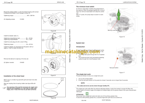 Doosan DA40 Articulated Dump Truck Shop Manual (T2, T4i, Stage 3B 8X0502 and Up) - Image 4