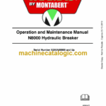 Doosan N8000 Hydraulic Breaker Operation and Maintenance Manual (Serial Number X260A50000 and Up)