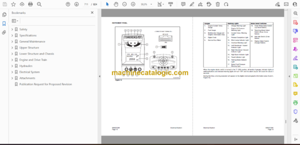Doosan Solar 210W-V Wheel Excavator Shop Manual (Serial Number 1001 and Up) - Image 3
