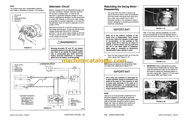 Doosan Daewoo Solar 220LC-3 Excavator Shop Manual (Serial Number 1039 and Up) - Image 3