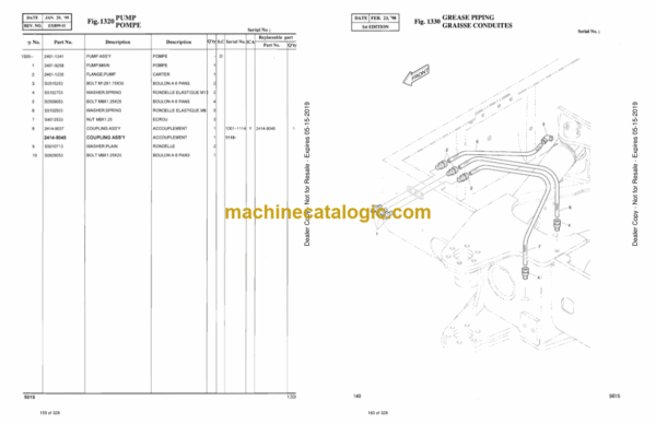 Doosan Solar 015 Excavator Parts Manual - Image 2