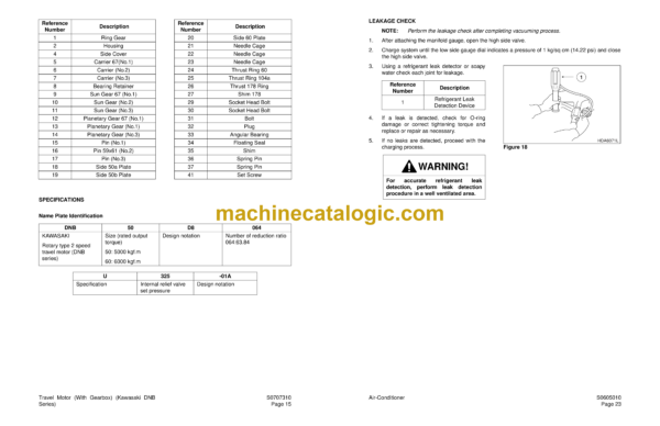 Doosan Solar 290LC-V Excavator Shop Manual (Serial Number 0001 and Up) - Image 3
