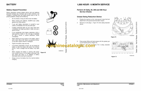 Doosan DX300LC Excavator Operation and Maintenance Manual (Serial Number 5001 thru 7439) - Image 4