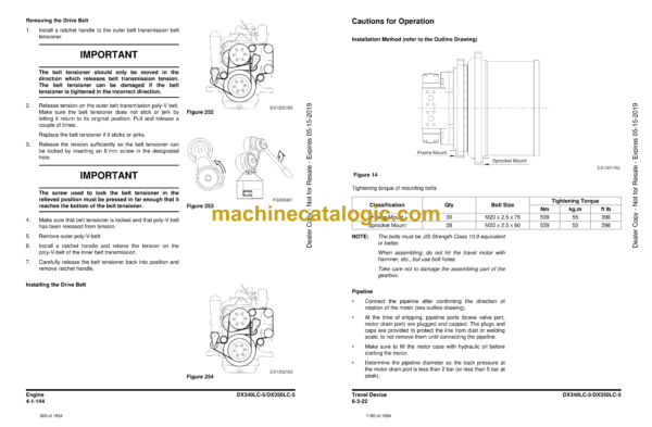 Doosan DX340LC-5, DX350LC-5 Hydraulic Excavator Shop Manual (Serial Number 10001 and Up) - Image 4