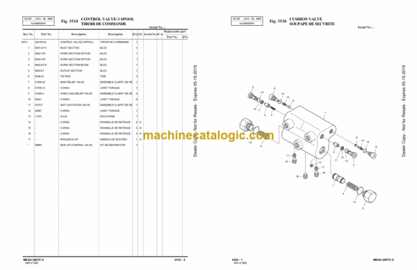 Doosan M200TC-V Wheel Loader Parts Manual (Serial Number 1001 to 3000P) - Image 3