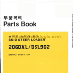 Daewoo 2060XL, DSL902 Skid Steer Loader Parts Manual (Serial Number 00001 And UP)