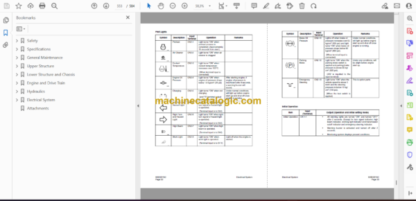 Doosan Mega 250-V Wheel Loader Shop Manual (Serial Number 1001, 2001 and Up) - Image 4