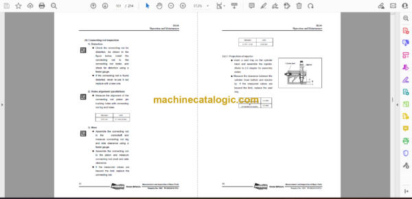 Doosan DL06 Diesel Engine Shop Manual (65.99897-8121) - Image 2
