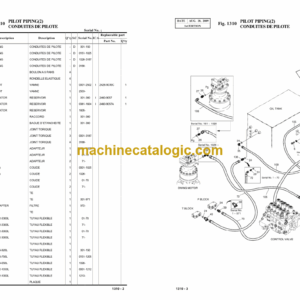 Doosan S220LC-V Excavator Parts Manual (Serial Number 0001 and UP)