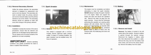 Daewoo 1550XL, DSL702, 2060XL, DSL902 Skid Steer Loader Operation and Maintenance Manual (SB2313E00) - Image 4