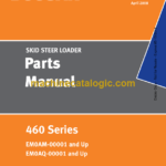 Doosan 4060 Series Skid Steer Loader Parts Manual (Serial Number EM0AM-00001 and Up EM0AQ-00001 and Up)