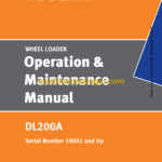 Doosan DL200A Wheel Loader Operation and Maintenance Manual (Serial Number 10001 and Up)
