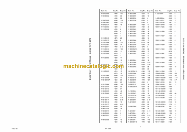 Doosan DX063-3 Excavator Parts Manual (Serial Number 1001 and Up) - Image 4