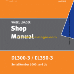 Doosan DL300-3, DL350-3 Wheel Loader Shop Manual (Serial Number 10001 and Up)