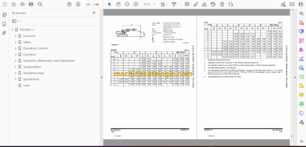 Doosan DX350LC-3 Excavator Operation and Maintenance Manual (Serial Number 1001 and Up) - Image 2