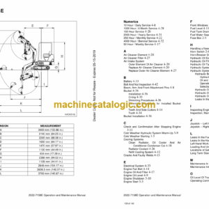 Doosan Solar 015 Excavator Operation and Maintenance Manual (Serial Number 0001 and Up)