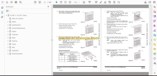 Doosan DL300-3, DL350-3 Wheel Loader Shop Manual (Serial Number 10001 and Up) - Image 2