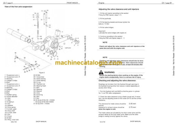 Doosan DX210W Wheeled Excavator Shop Manual (Serial Number 5001 and Up) - Image 4