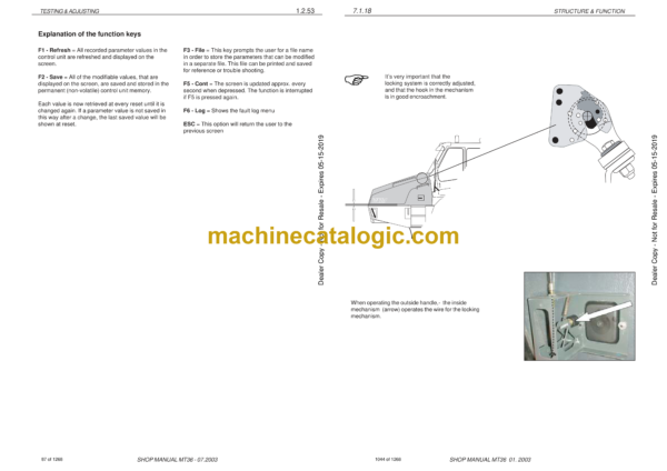Doosan MT36, MT36 Series-2 Articulated Dump Truck Shop Manual - Image 4