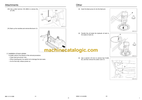 Sumitomo SH700LHD-5 Hydraulic Excavator Service Text & Troubleshooting Manual & Shop Manual - Image 4