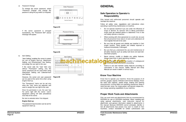 Doosan DX140LC-3 Hydraulic Excavator Shop Manual (Serial Number 1001 and Up) - Image 3