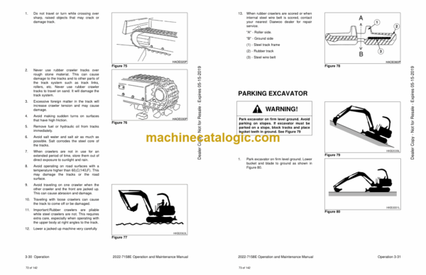 Doosan Solar 015 Excavator Operation and Maintenance Manual (Serial Number 0001 and Up) - Image 4