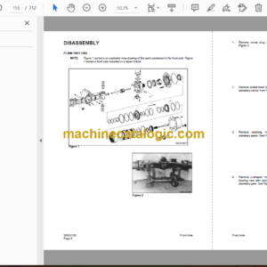 Doosan Solar 200W-V Wheel Excavator Shop Manual (Serial Number 0001 and Up)