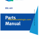 Doosan DSL 601 Skid Steer Loader Parts Manual (PB501000E02)