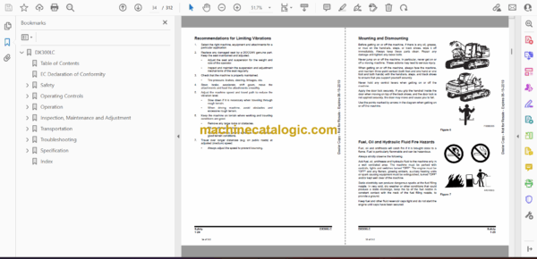 Doosan DX300LC Excavator Operation and Maintenance Manual (Serial Number 9464 and Up) - Image 2