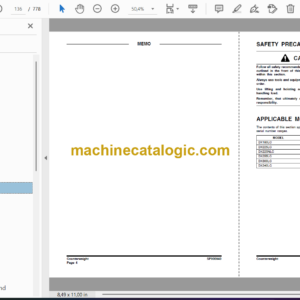 Doosan DX180 Crawler Excavator Shop Manual (K1024431E)