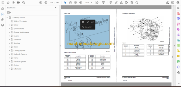 Doosan DL300-5, DL350-5 Wheel Loader Shop Manual (Serial Number 20001 and Up) - Image 2