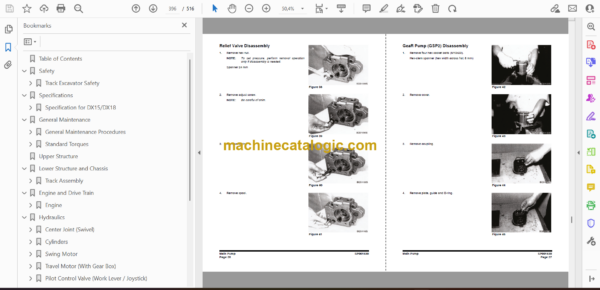 Doosan DX15, DX18 Hydraulic Excavator Shop Manual (Serial Number 40001 and Up) - Image 2