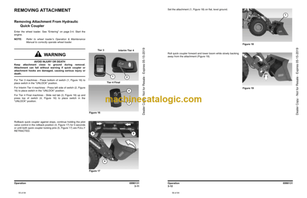 Doosan DL Hydraulic Quick Coupler Operation and Maintenance Manual - Image 2