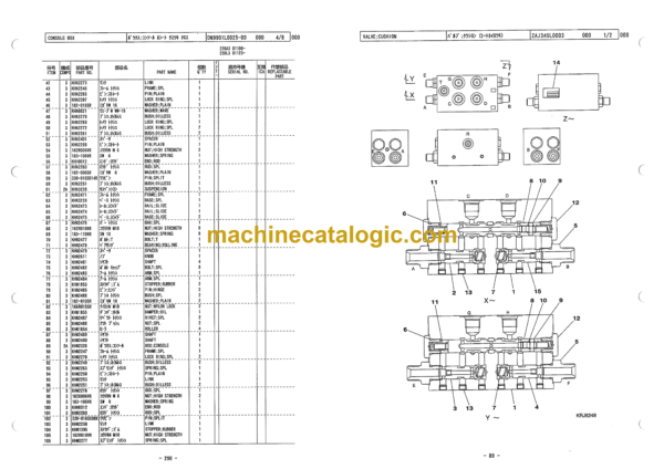Sumitomo SH220-3, SH220-3LC-3, SH220LC-3LR Hydraulic Excavator Parts Manual (WCL2220-0W) - Image 4