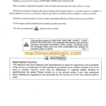 Sumitomo 350HD-2B Hydraulic Excavator Operators Manual