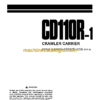 Komatsu CD110R-1 Crawler Carrier Operation and Maintenance Manual (SEAM039000T)