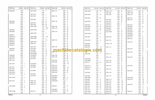 Doosan Solar 200W-3 Wheeled Excavator Parts Manual (Serial Number 0001 and Up) - Image 4