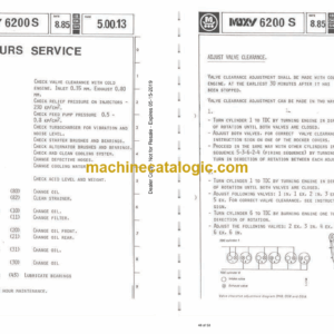 Doosan 6200S Articulated Dump Truck Operation and Maintenance Manual (Serial Number 60001 and Up)