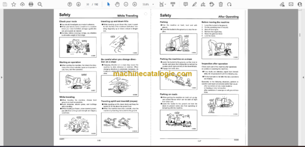 Sumitomo SH75X-3B, SH75XU-3B Hydraulic Excavator Operators Manual (WDL0754-0W) - Image 2