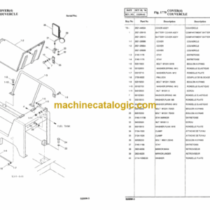 Doosan Solar 200W-3 Wheeled Excavator Parts Manual (Serial Number 0001 and Up)
